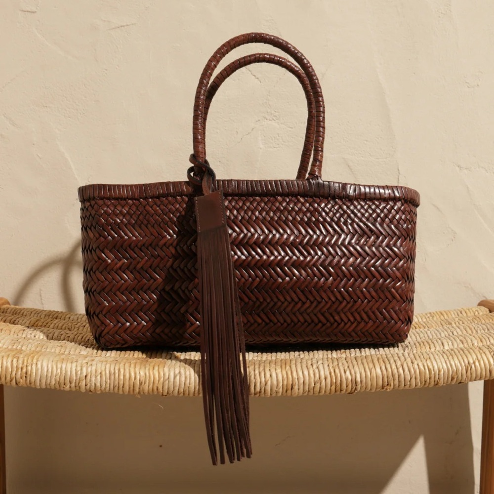 Alex Rivière Studio x Manebí Leather Knot Tote